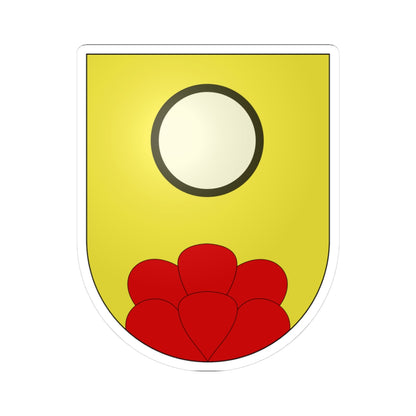 Saignelégier-armoiries (Switzerland) (Coat of Arms) STICKER Vinyl Kiss-Cut Decal