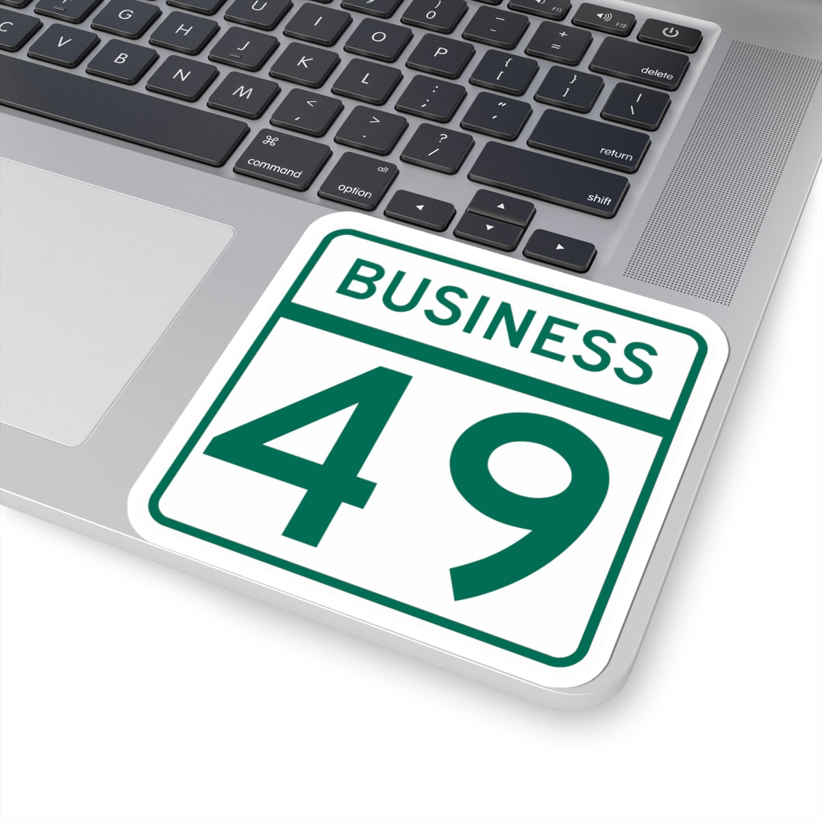 MD Route 49 Business (Maryland) (Road Sign) STICKER Vinyl Kiss-Cut Decal