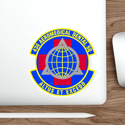 436th Aeromedical Dental Squadron (U.S. Air Force) STICKER Vinyl Die-Cut Decal-The Sticker Space