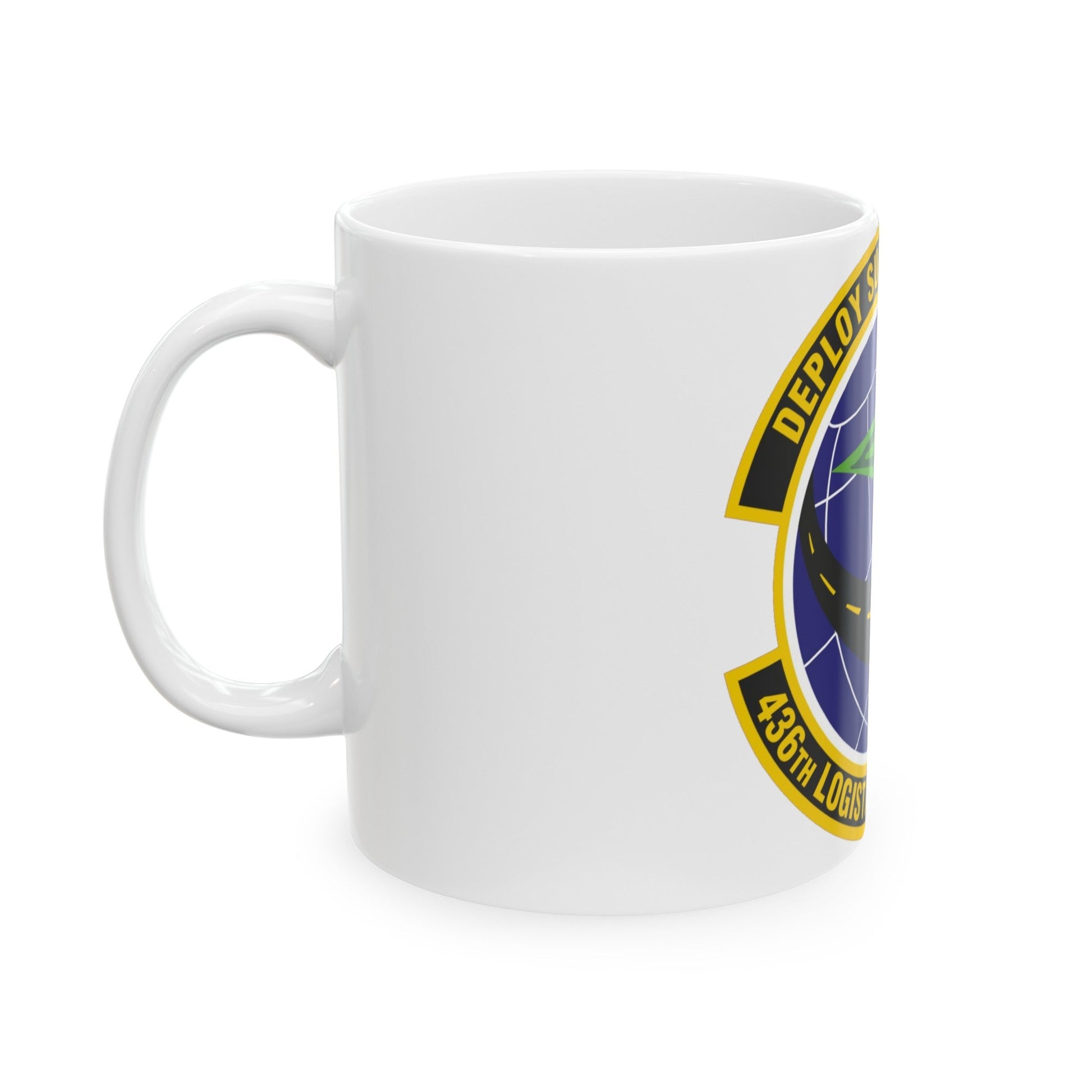 436th Logistics Readiness Squadron (U.S. Air Force) White Coffee Mug-The Sticker Space