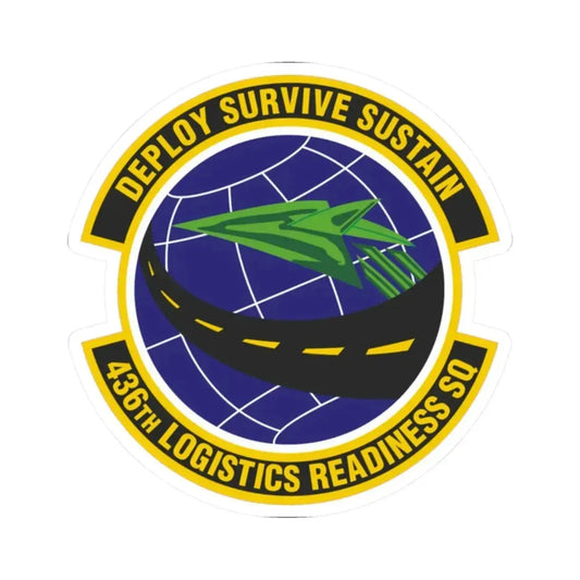 436th Logistics Readiness Squadron (U.S. Air Force) STICKER Vinyl Kiss-Cut Decal 2 Inch White - The Sticker Space