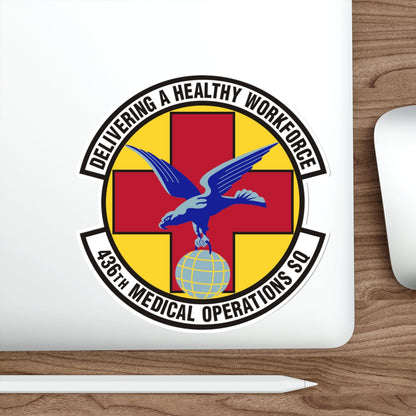 436th Medical Operations Squadron (U.S. Air Force) STICKER Vinyl Die-Cut Decal-The Sticker Space