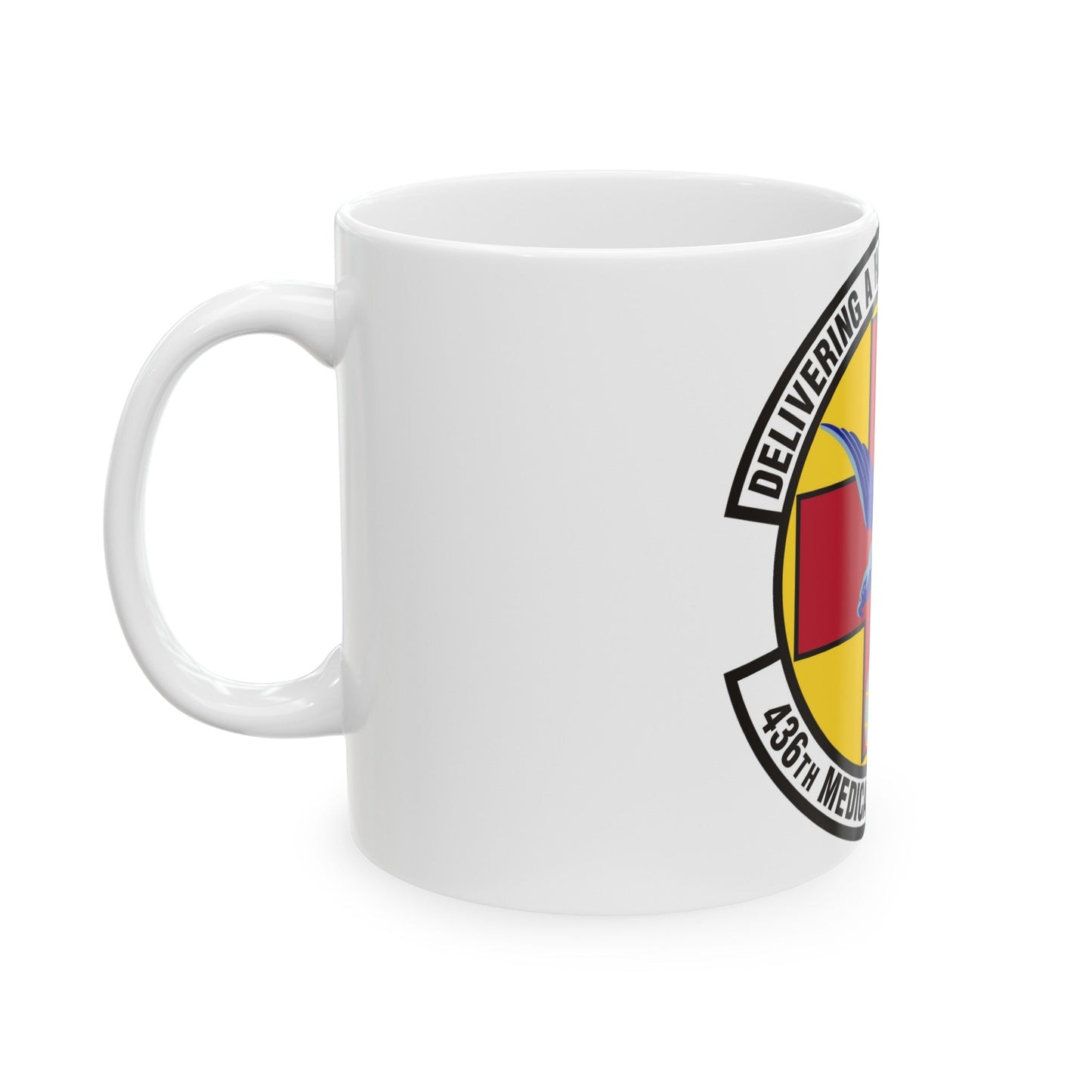 436th Medical Operations Squadron (U.S. Air Force) White Coffee Mug-The Sticker Space