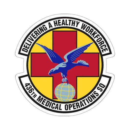 436th Medical Operations Squadron (U.S. Air Force) STICKER Vinyl Die-Cut Decal 2 Inch - The Sticker Space
