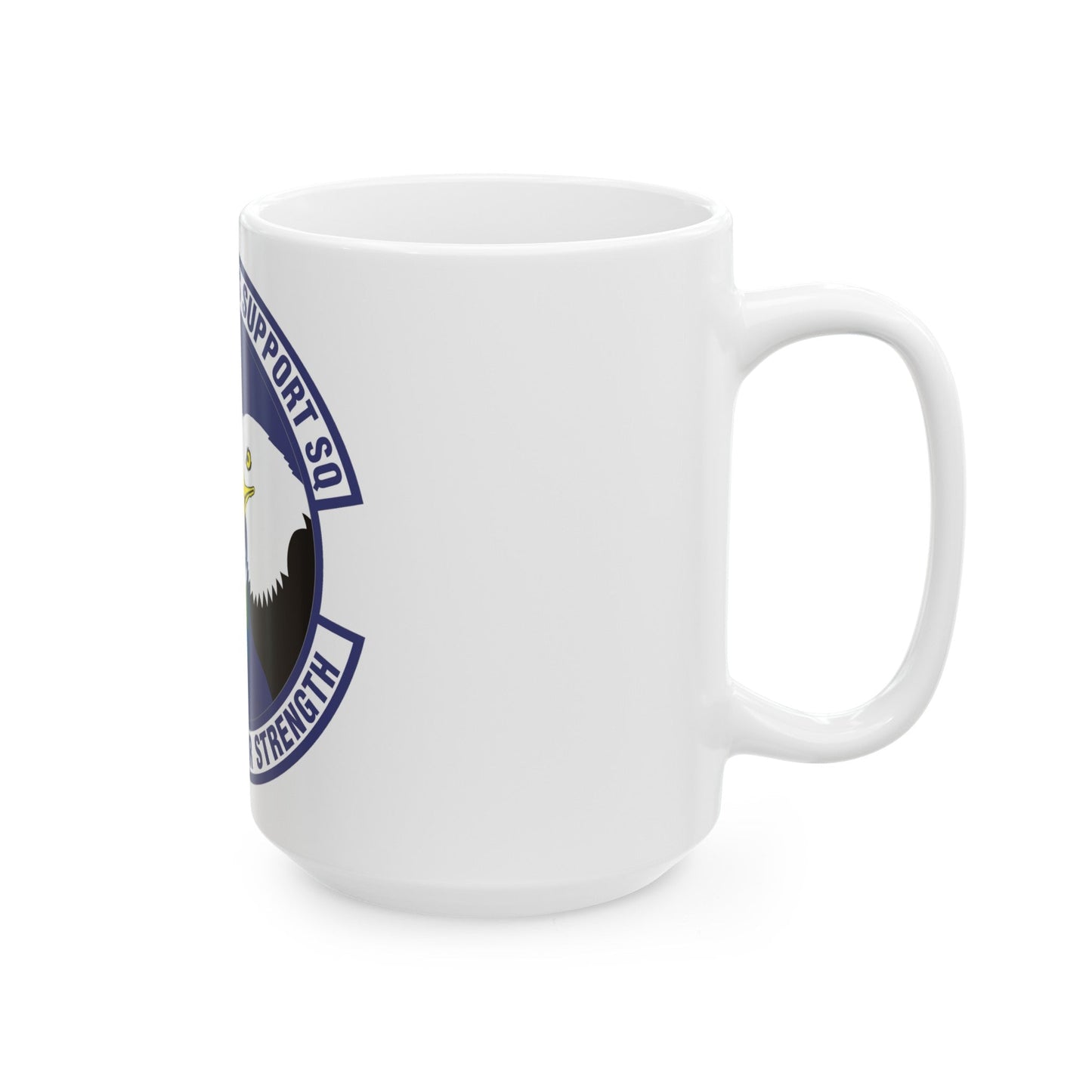 436th Operations Support Squadron (U.S. Air Force) White Coffee Mug-The Sticker Space