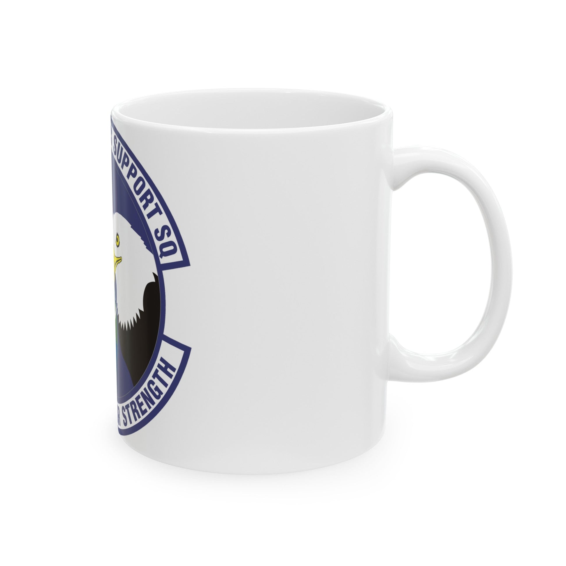 436th Operations Support Squadron (U.S. Air Force) White Coffee Mug-The Sticker Space