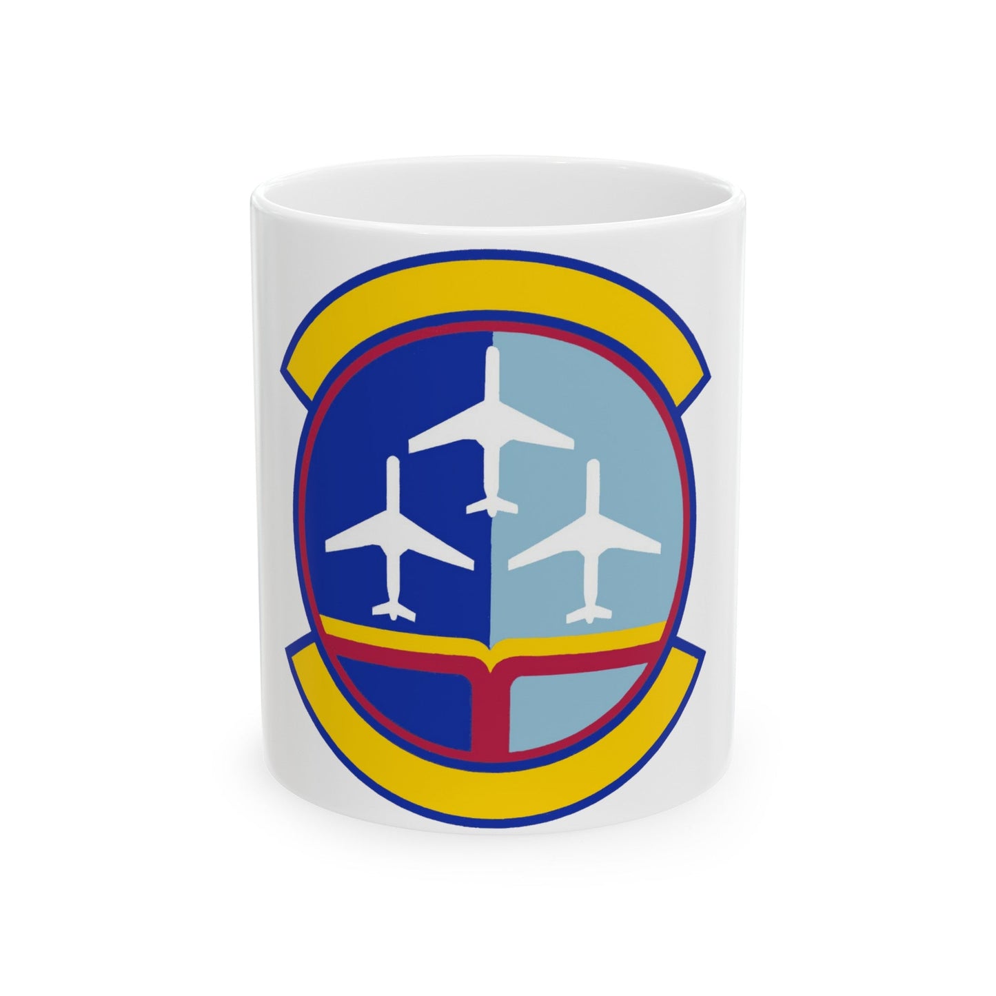 437 Operations Support Squadron AMC (U.S. Air Force) White Coffee Mug-11oz-The Sticker Space