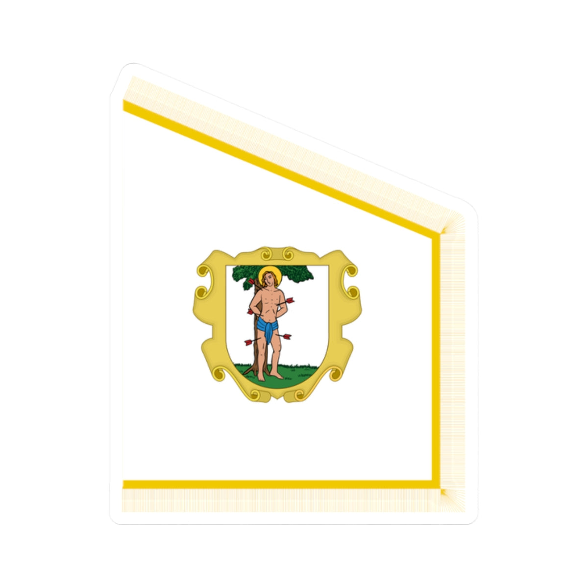 Antiga Bandeira do Rio de Janeiro (Brazil) (Coat of Arms) STICKER Vinyl Kiss-Cut Decal