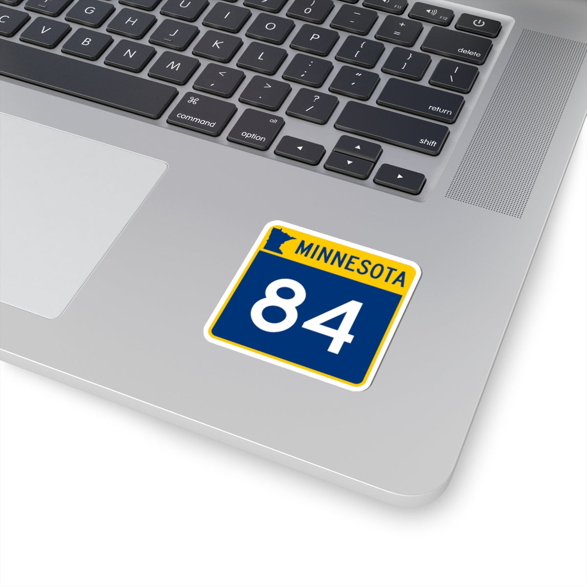 MN-84 (Minnesota) (Road Sign) STICKER Vinyl Kiss-Cut Decal