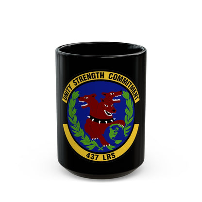 437th Logistics Readiness Squadron (U.S. Air Force) Black Coffee Mug-15oz-The Sticker Space