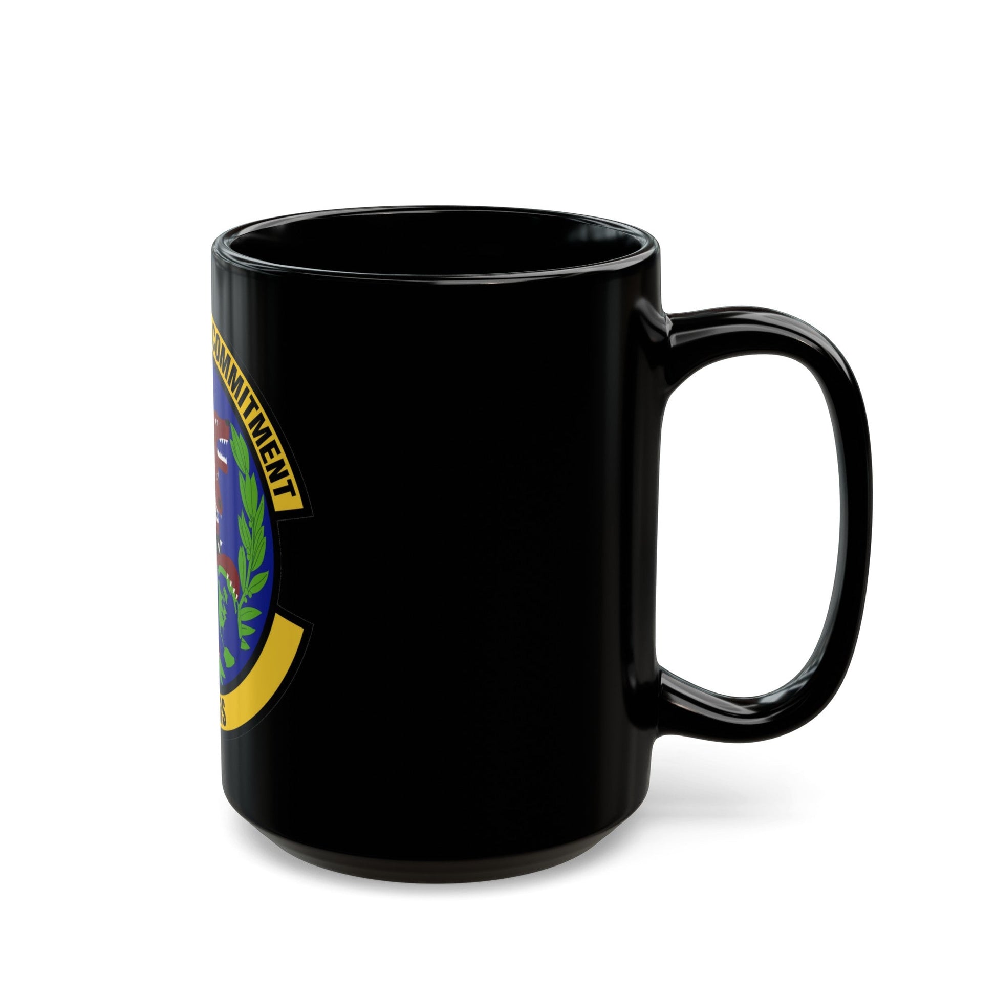 437th Logistics Readiness Squadron (U.S. Air Force) Black Coffee Mug-The Sticker Space