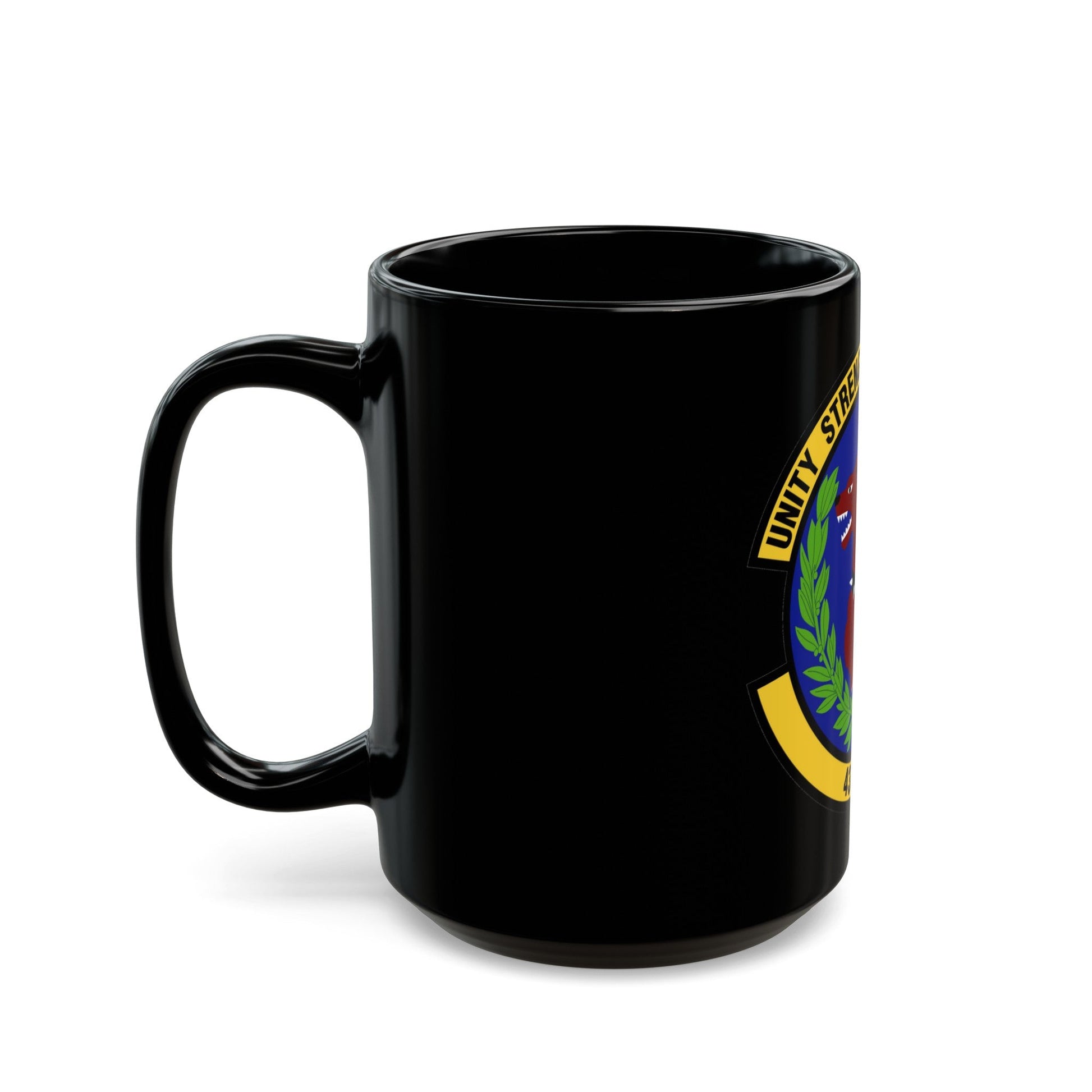 437th Logistics Readiness Squadron (U.S. Air Force) Black Coffee Mug-The Sticker Space