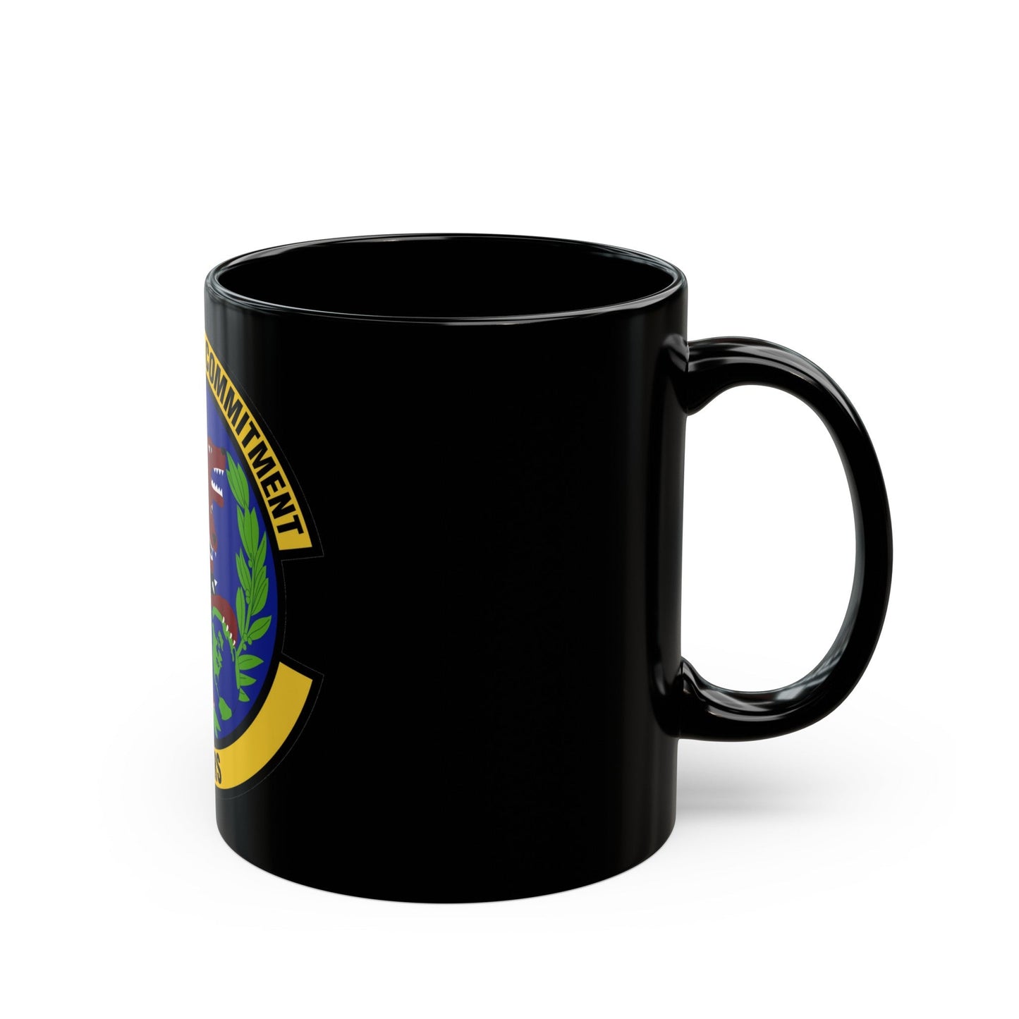 437th Logistics Readiness Squadron (U.S. Air Force) Black Coffee Mug-The Sticker Space