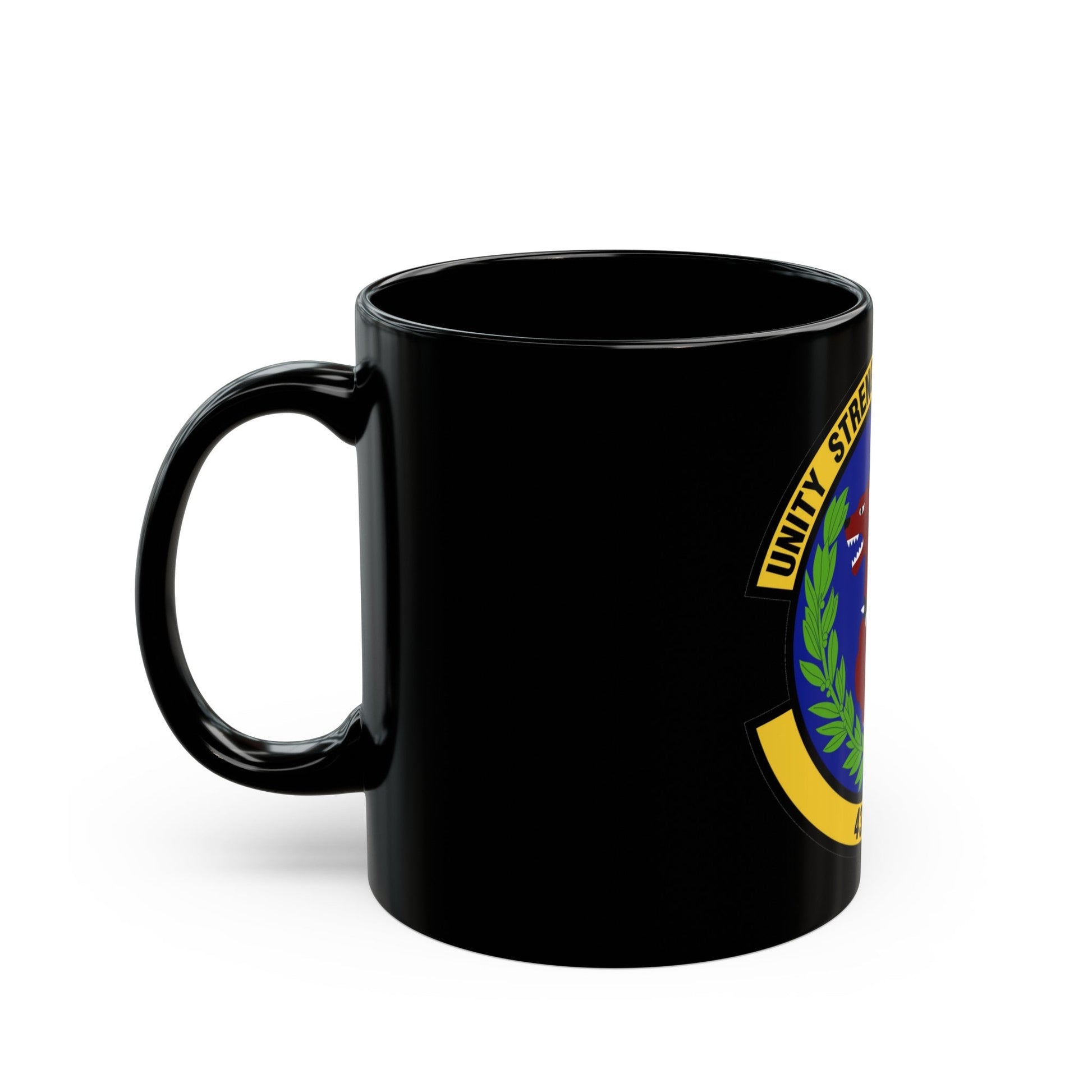 437th Logistics Readiness Squadron (U.S. Air Force) Black Coffee Mug-The Sticker Space