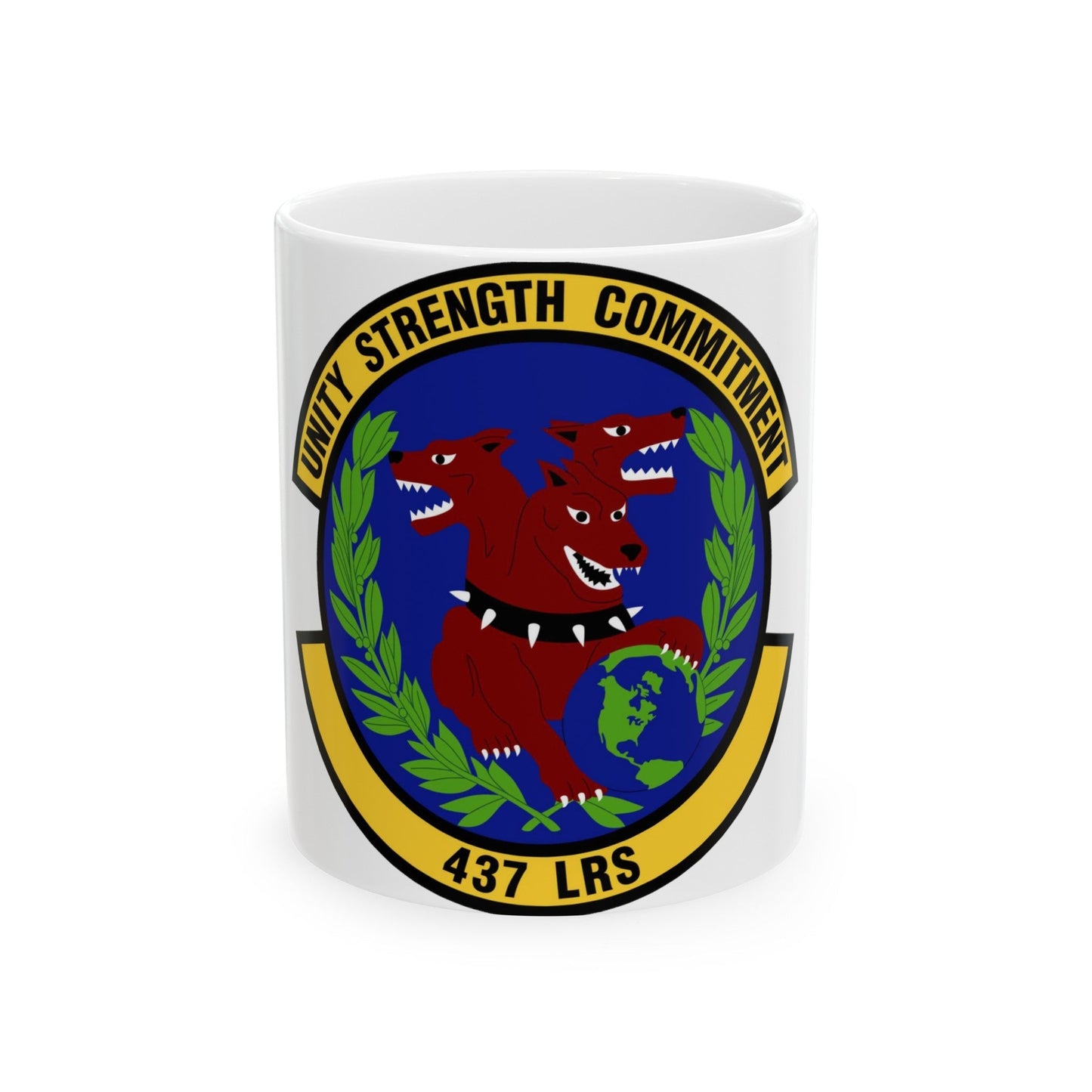 437th Logistics Readiness Squadron (U.S. Air Force) White Coffee Mug-11oz-The Sticker Space