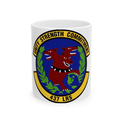 437th Logistics Readiness Squadron (U.S. Air Force) White Coffee Mug-11oz-The Sticker Space