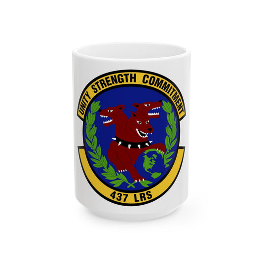 437th Logistics Readiness Squadron (U.S. Air Force) White Coffee Mug-15oz-The Sticker Space