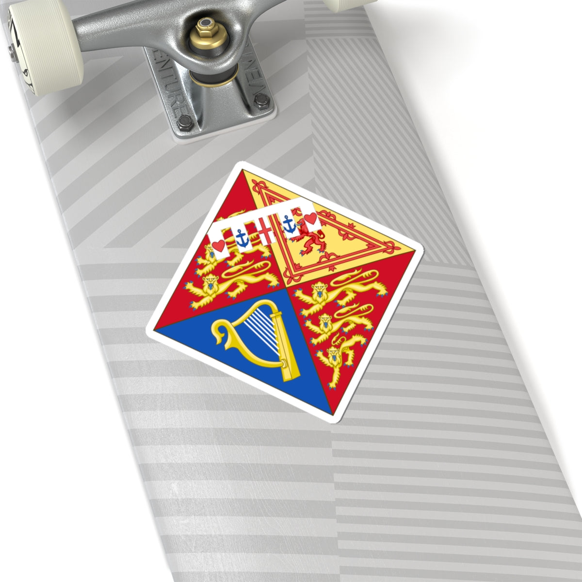 Arms of Alexandra The Honourable Lady Ogilvy (United Kingdom) (Coat of Arms) STICKER Vinyl Kiss-Cut Decal