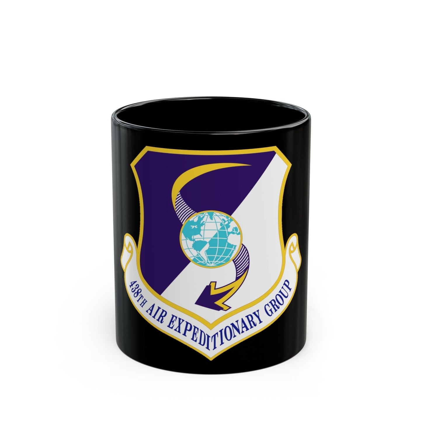 438th Air Expeditionary Group (U.S. Air Force) Black Coffee Mug-11oz-The Sticker Space