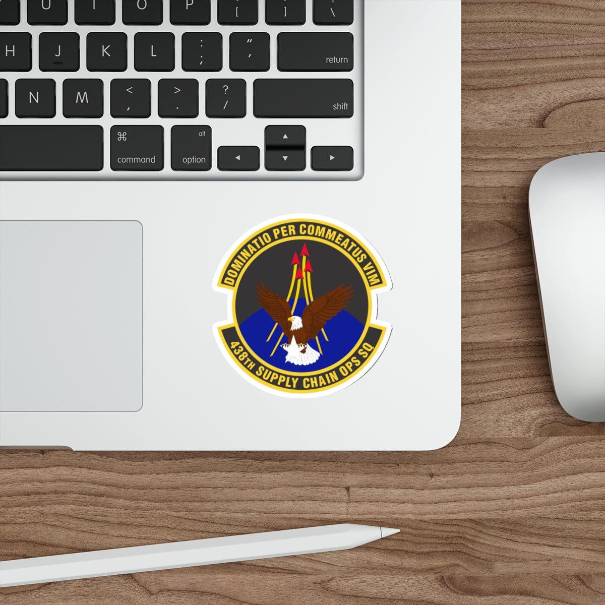 438th Supply Chain Operations Squadron (U.S. Air Force) STICKER Vinyl Die-Cut Decal-The Sticker Space