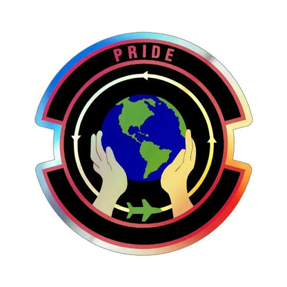 439 Force Support Squadron AFRC (U.S. Air Force) Holographic STICKER Die-Cut Vinyl Decal 6 Inch - The Sticker Space