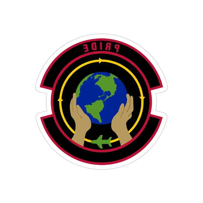 439 Force Support Squadron AFRC (U.S. Air Force) REVERSE PRINT Transparent Die-Cut STICKER - The Sticker Space