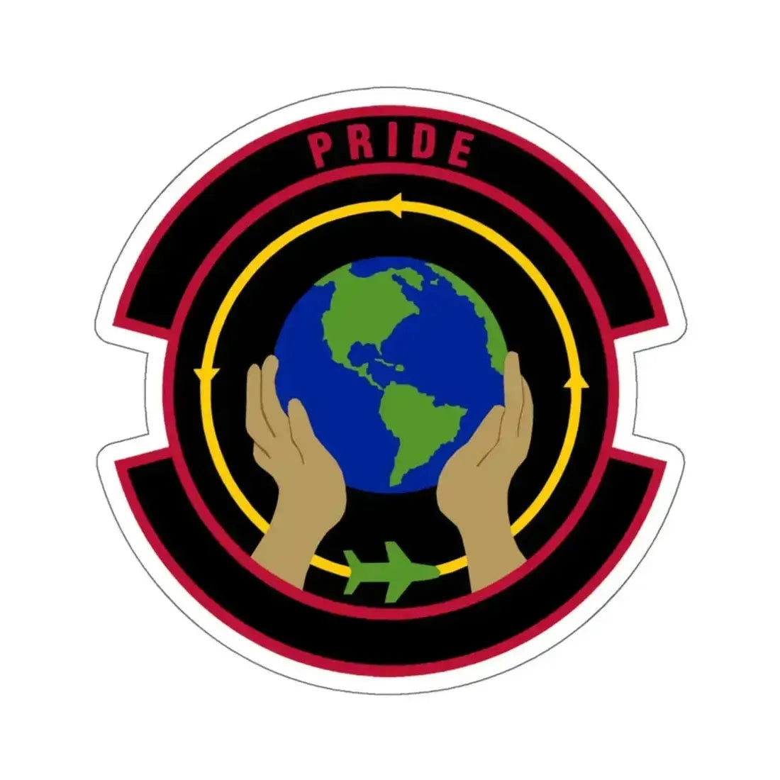 439 Force Support Squadron AFRC (U.S. Air Force) STICKER Vinyl Kiss-Cut Decal 6 Inch White - The Sticker Space