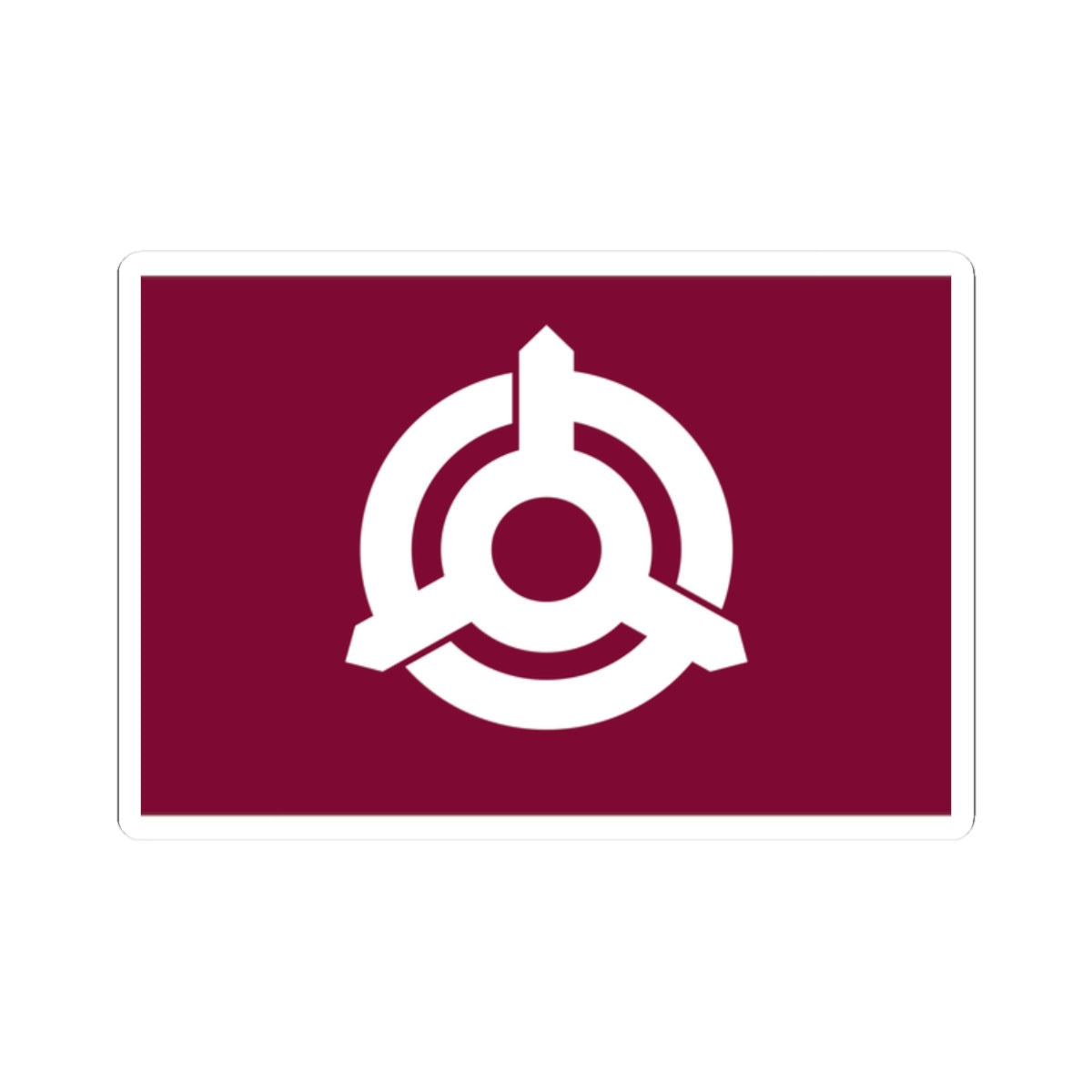 Flag of Kunitomi Miyazaki (Japan) STICKER Vinyl Kiss-Cut Decal