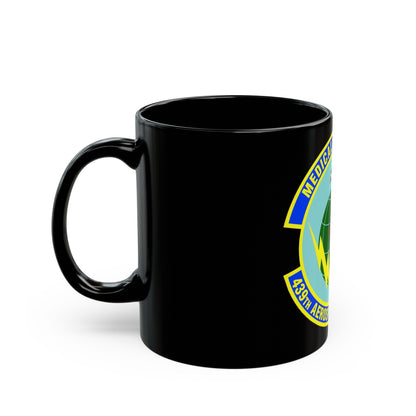 439th Aerospace Medicine Squadron (U.S. Air Force) Black Coffee Mug-The Sticker Space