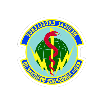 439th Aerospace Medicine Squadron (U.S. Air Force) REVERSE PRINT Transparent STICKER-2 Inch-The Sticker Space