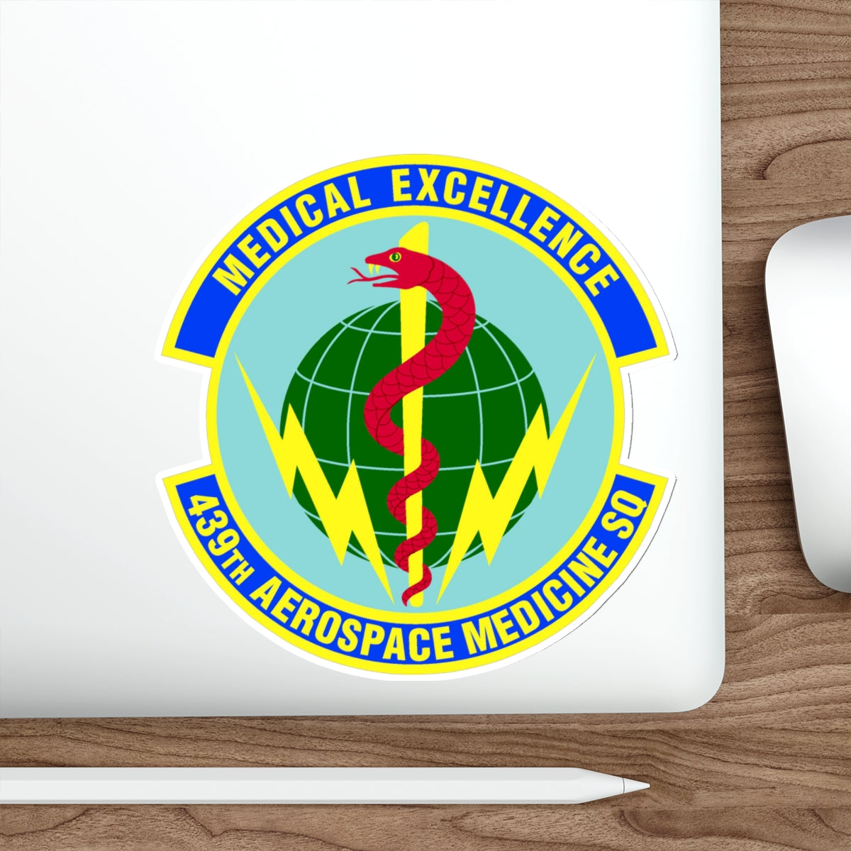 439th Aerospace Medicine Squadron (U.S. Air Force) STICKER Vinyl Die-Cut Decal-The Sticker Space