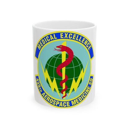 439th Aerospace Medicine Squadron (U.S. Air Force) White Coffee Mug-11oz-The Sticker Space