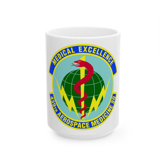 439th Aerospace Medicine Squadron (U.S. Air Force) White Coffee Mug-15oz-The Sticker Space