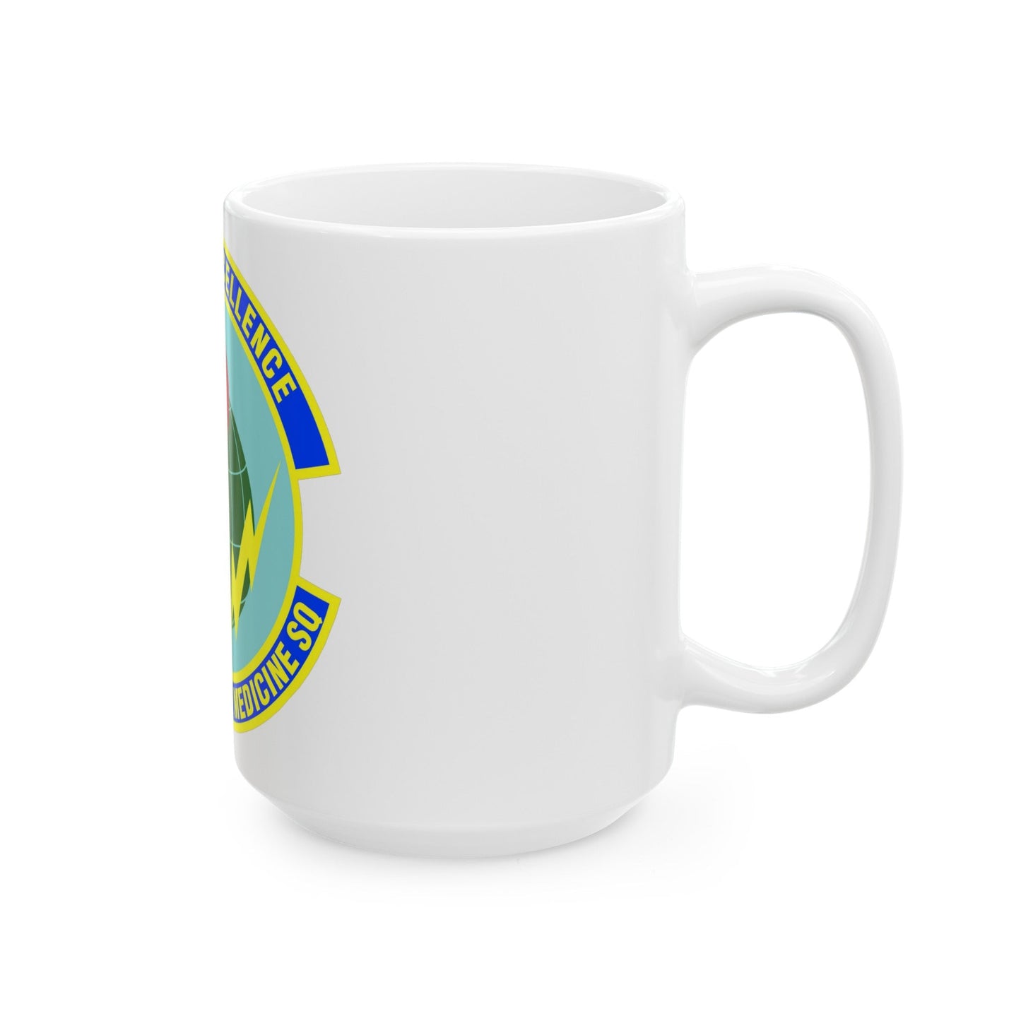 439th Aerospace Medicine Squadron (U.S. Air Force) White Coffee Mug-The Sticker Space