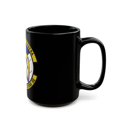 439th Communications Squadron (U.S. Air Force) Black Coffee Mug-The Sticker Space