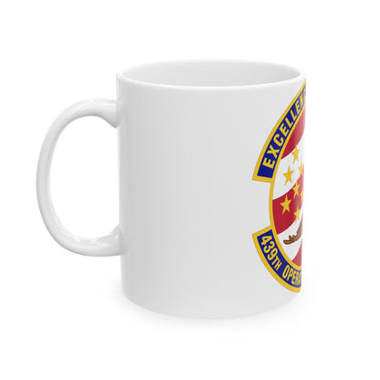 439th Operations Support Squadron (U.S. Air Force) White Coffee Mug-The Sticker Space