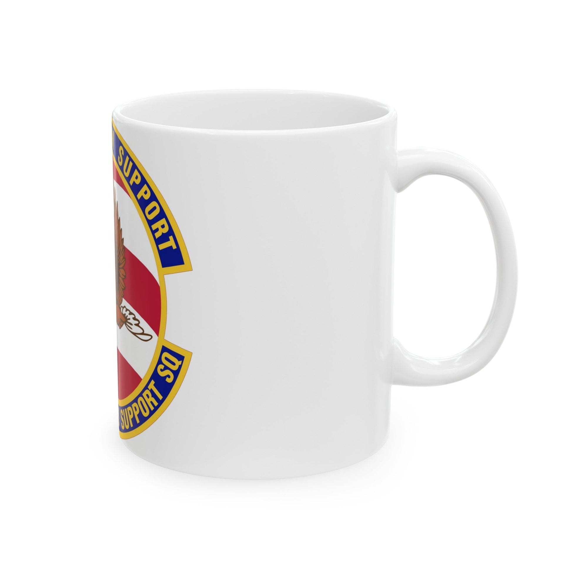 439th Operations Support Squadron (U.S. Air Force) White Coffee Mug-The Sticker Space