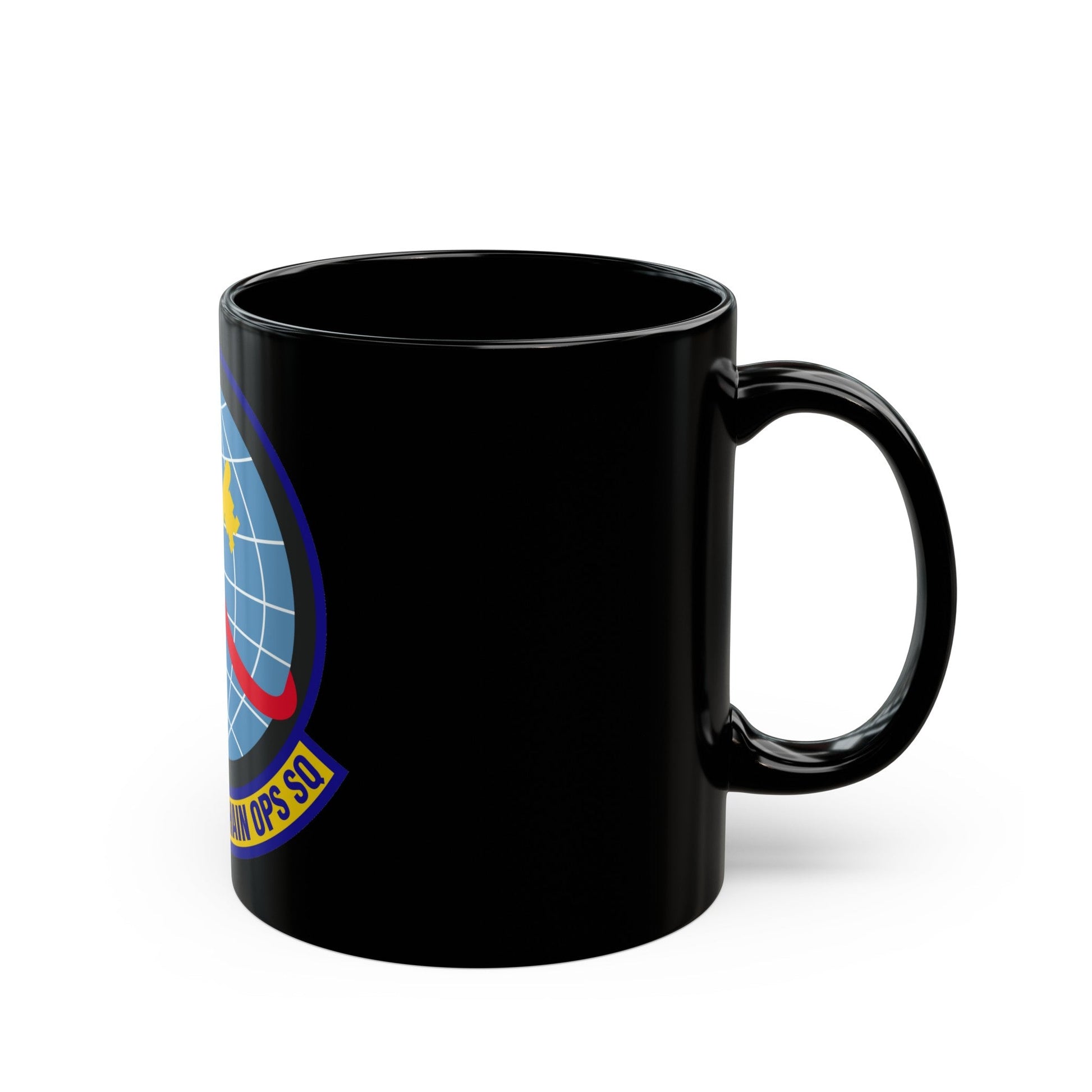 439th Supply Chain Operations Squadron (U.S. Air Force) Black Coffee Mug-The Sticker Space