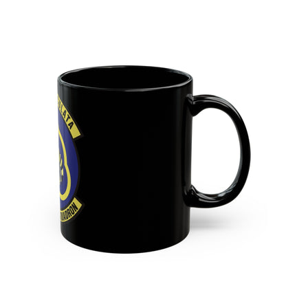 43d Fighter Squadron (U.S. Air Force) Black Coffee Mug-The Sticker Space