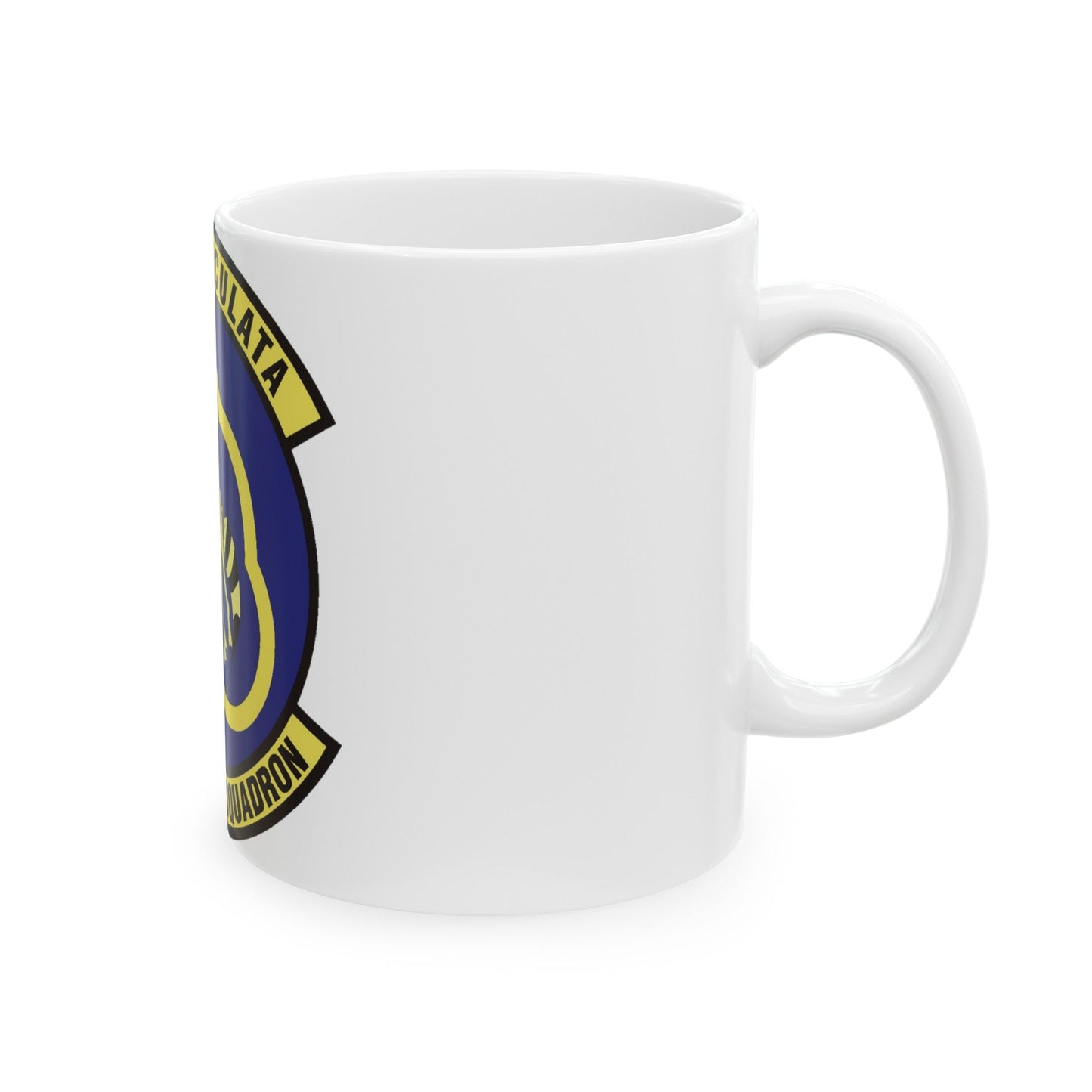 43d Fighter Squadron (U.S. Air Force) White Coffee Mug-The Sticker Space