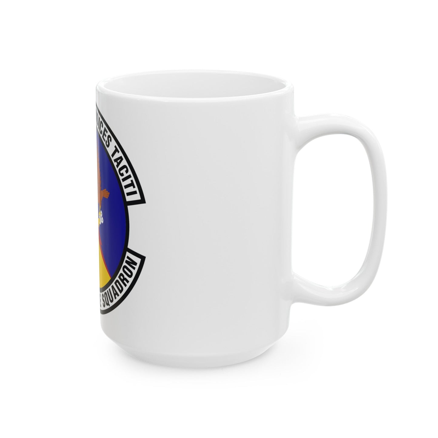 43d Intelligence Squadron (U.S. Air Force) White Coffee Mug-The Sticker Space