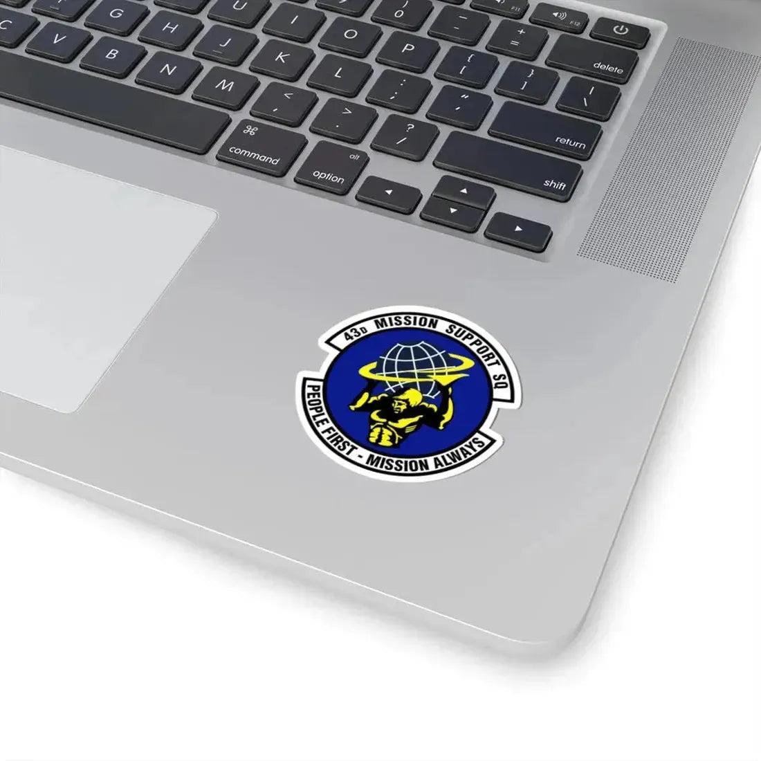 43d Mission Support Squadron (U.S. Air Force) STICKER Vinyl Kiss-Cut Decal - The Sticker Space