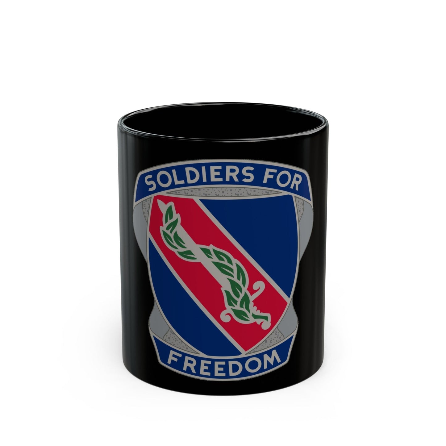 43rd Adjutant General Battalion (U.S. Army) Black Coffee Mug-11oz-The Sticker Space