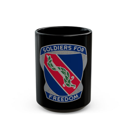 43rd Adjutant General Battalion (U.S. Army) Black Coffee Mug-15oz-The Sticker Space