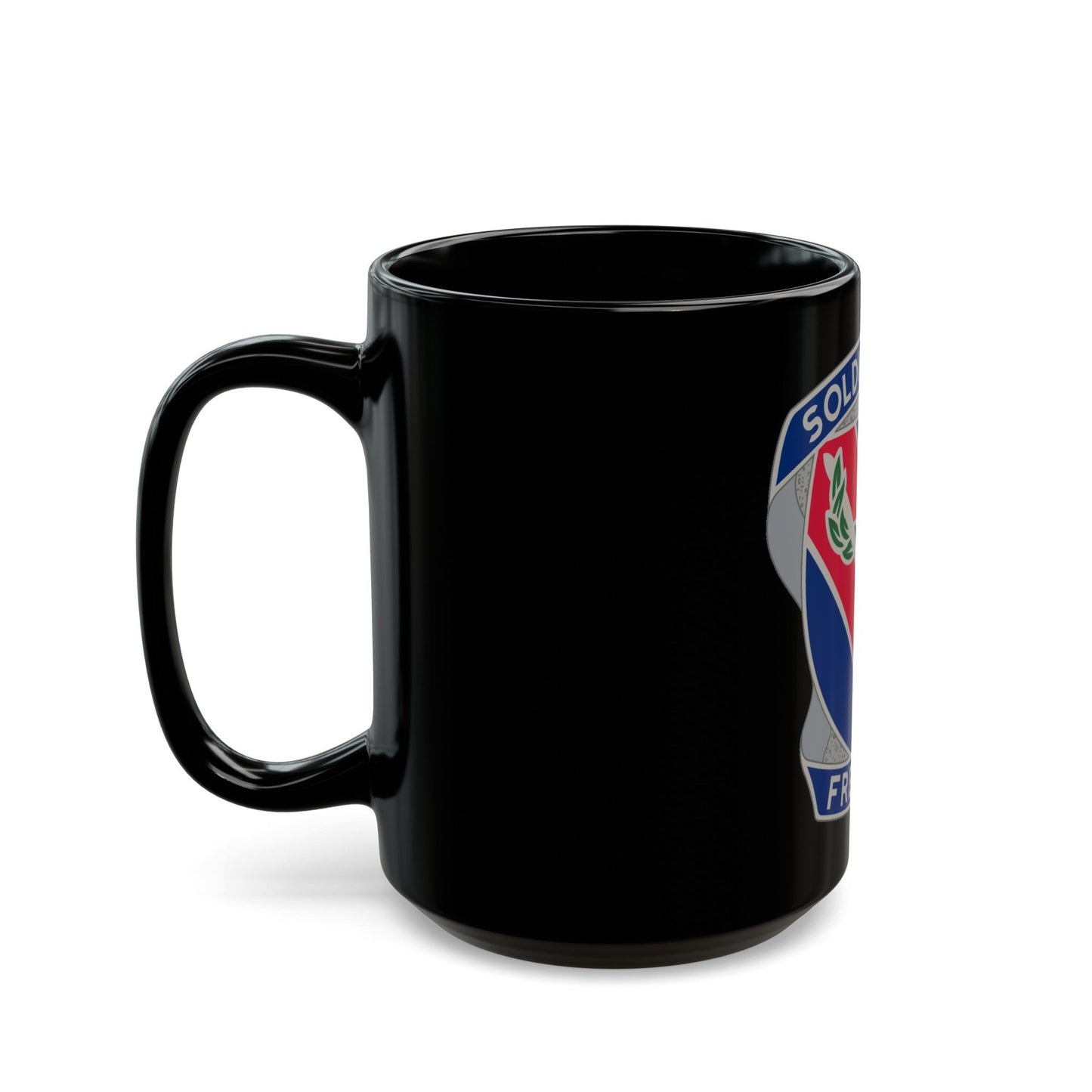 43rd Adjutant General Battalion (U.S. Army) Black Coffee Mug-The Sticker Space