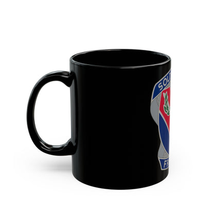 43rd Adjutant General Battalion (U.S. Army) Black Coffee Mug-The Sticker Space