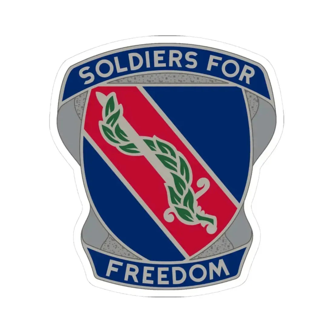 43rd Adjutant General Battalion (U.S. Army) STICKER Vinyl Kiss-Cut Decal 3 Inch White - The Sticker Space