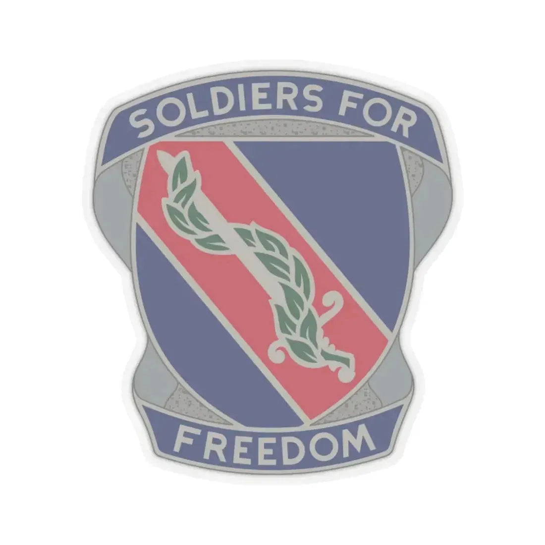 43rd Adjutant General Battalion (U.S. Army) STICKER Vinyl Kiss-Cut Decal 6 Inch Transparent - The Sticker Space