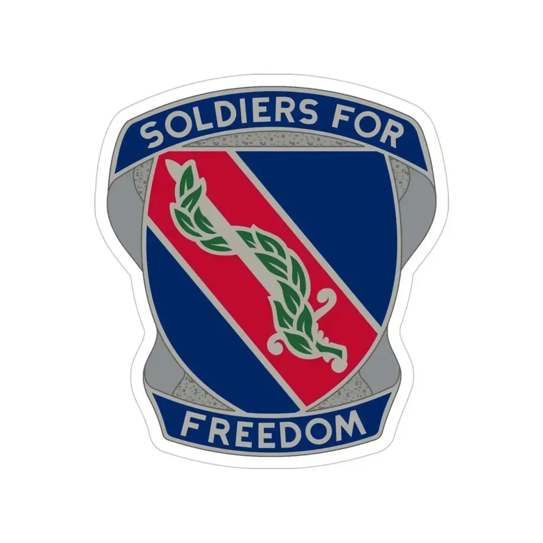 43rd Adjutant General Battalion (U.S. Army) Transparent STICKER Die-Cut Vinyl Decal 5 Inch - The Sticker Space