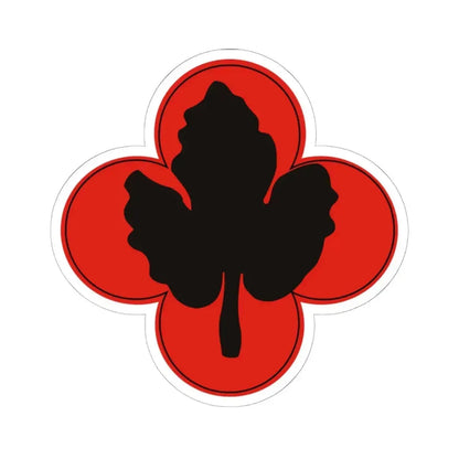 43rd Infantry Division CSIB (U.S. Army) STICKER Vinyl Kiss-Cut Decal 6 Inch White - The Sticker Space